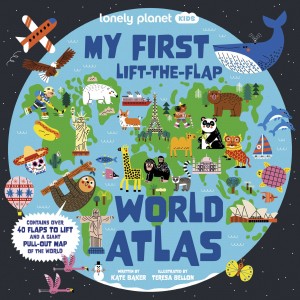 Lonely Planet Kids My First Lift-the-Flap World Atlas book cover