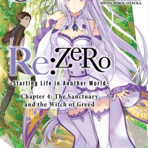 Re:ZERO -Starting Life in Another World-, Chapter 4: The Sanctuary and the Witch of Greed, Vol. 1 (manga) book cover