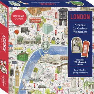 London: A Puzzle for Curious Wanderers book cover