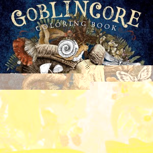 Goblincore Coloring Book book cover