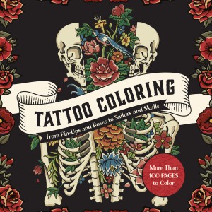 Tattoo Coloring book cover