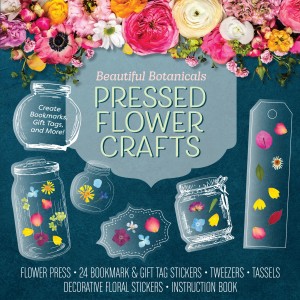 Beautiful Botanicals Pressed Flower Crafts Kit book cover