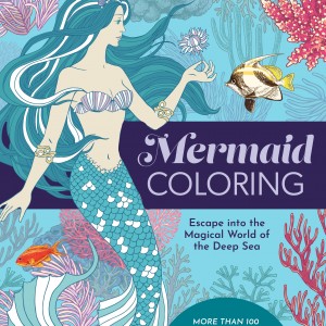 Mermaid Coloring book cover