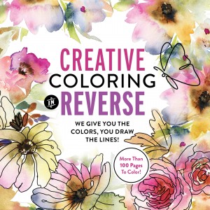 Creative Coloring in Reverse book cover