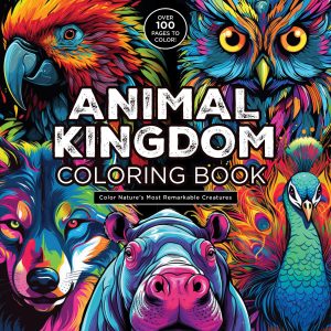 Animal Kingdom Coloring Book book cover
