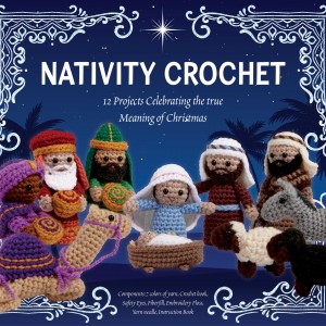 Nativity Crochet Kit book cover