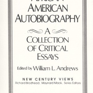 African-American Autobiography book cover