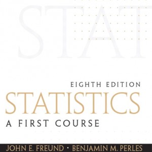 Statistics book cover