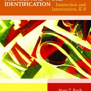 Phonics and Word Identification book cover