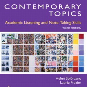 CONTEMPORARY TOPICS 1 3/E STBK 235570 book cover