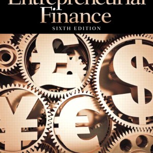 Entrepreneurial Finance book cover