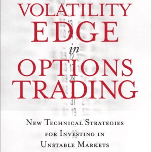 Volatility Edge in Options Trading, The book cover