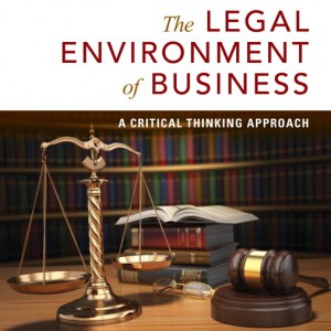Legal Environment of Business, The book cover