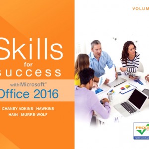 Skills for Success with Microsoft Office 2016 Volume 1 book cover