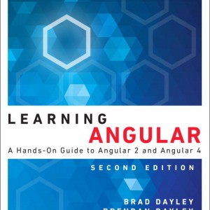 Learning Angular book cover