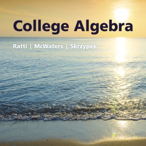 College Algebra book cover
