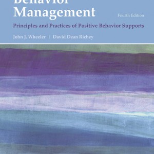 Behavior Management book cover