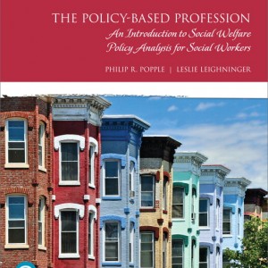 Policy-Based Profession, The book cover