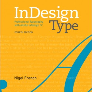 InDesign Type book cover