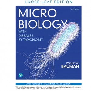 Microbiology with Diseases by Taxonomy book cover