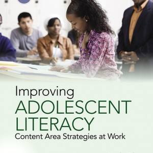 Improving Adolescent Literacy book cover