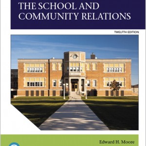 School and Community Relations, The book cover