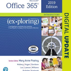 Exploring Microsoft Office 2019 Introductory book cover