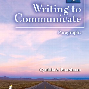 Writing to Communicate 1 book cover