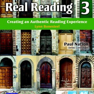 REAL READING 3 STBK W / AUDIO CD 714443 book cover