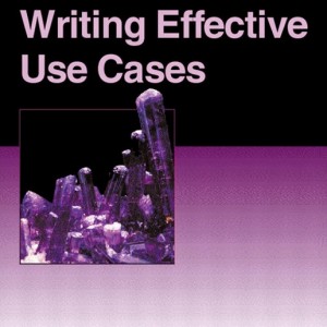 Writing Effective Use Cases book cover