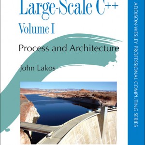 Large-Scale C++ book cover