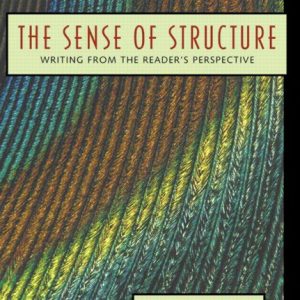 Sense of Structure, The book cover