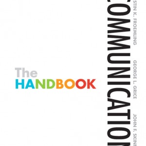 Communication book cover