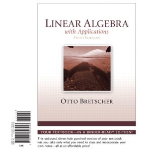 Linear Algebra with Applications book cover