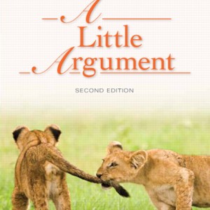 Little Argument, A book cover