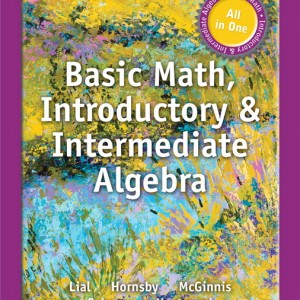 Basic Math, Introductory & Intermediate Algebra book cover