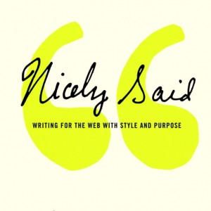 Nicely Said book cover