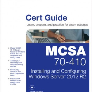MCSA 70-410 Cert Guide R2 book cover