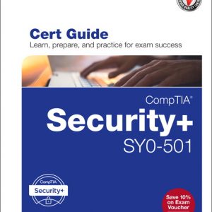 CompTIA Security+ SY0-501 Cert Guide book cover