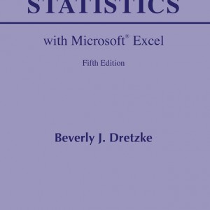 Statistics with Microsoft Excel book cover