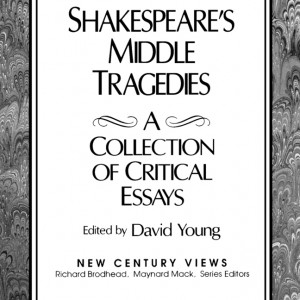 Shakespeare's Middle Tragedies book cover