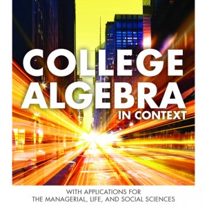 Corequisite Notebook for College Algebra in Context with Applications for the Managerial, Life, and Social Sciences book cover
