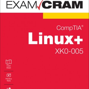 CompTIA Linux+ XK0-005 Exam Cram book cover