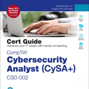 CompTIA Cybersecurity Analyst (CySA+) CS0-002 Cert Guide book cover
