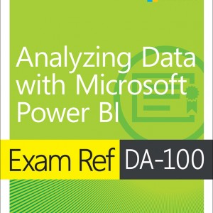 Exam Ref DA-100 Analyzing Data with Microsoft Power BI book cover