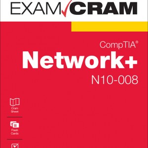 CompTIA Network+ N10-008 Exam Cram book cover