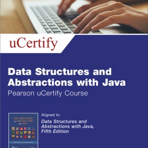 Data Structures and Abstractions with Java Pearson uCertify Course Access Code Card book cover