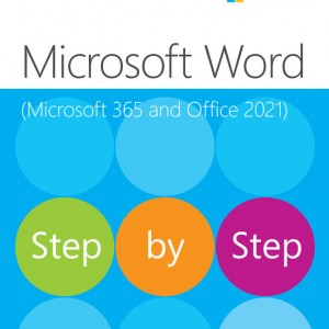 Microsoft Word Step by Step (Office 2021 and Microsoft 365) book cover