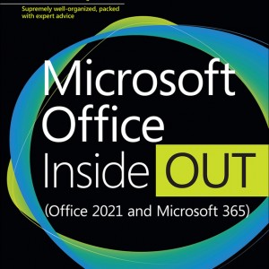 Microsoft Office Inside Out (Office 2021 and Microsoft 365) book cover
