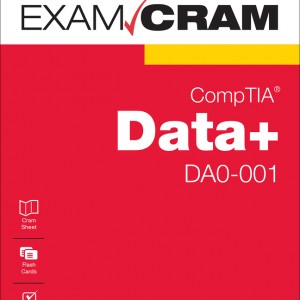 CompTIA Data+ DA0-001 Exam Cram book cover